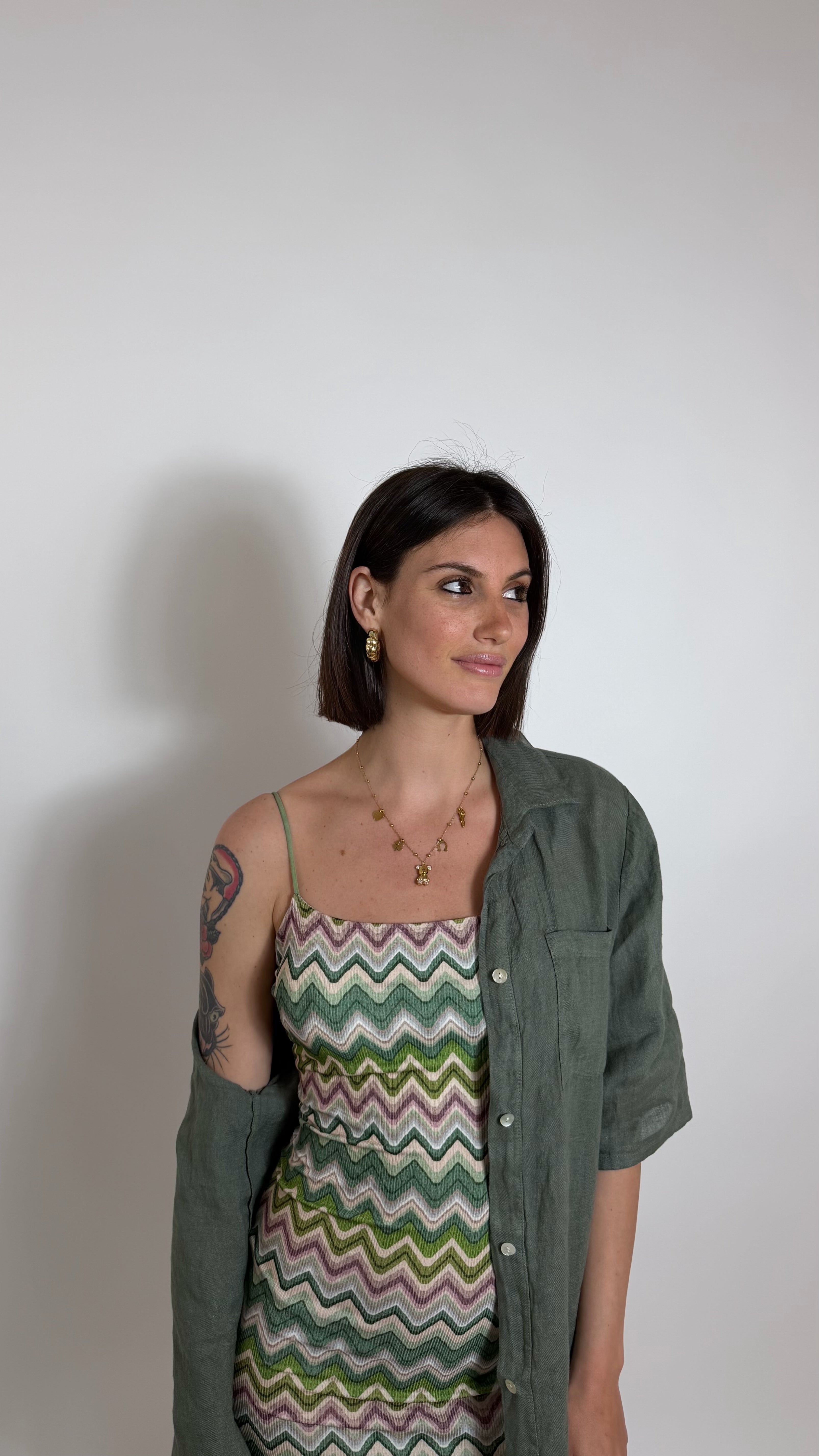 Abito Basic Inspo M Verde
