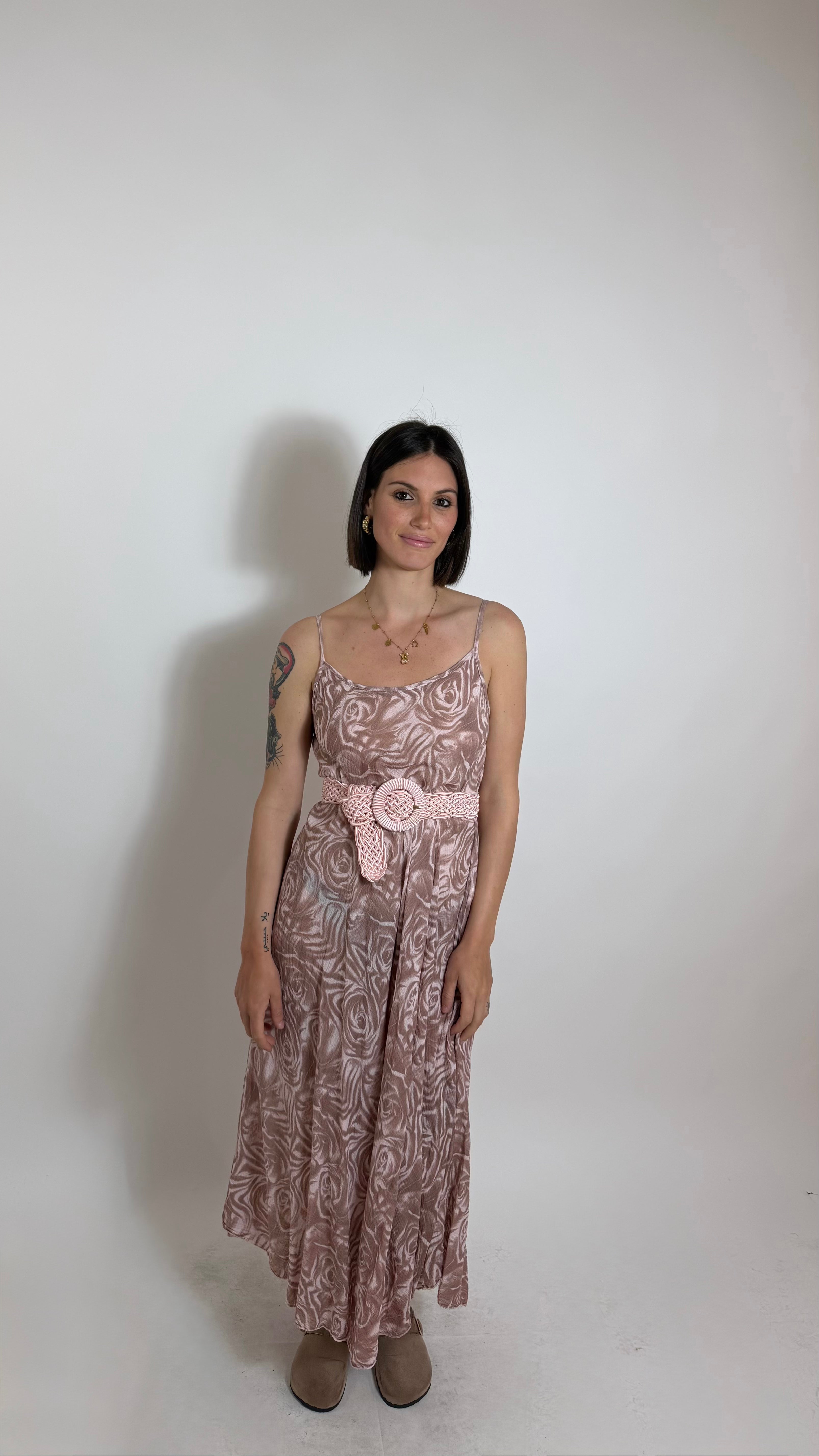 Abito Rose Wave Pink