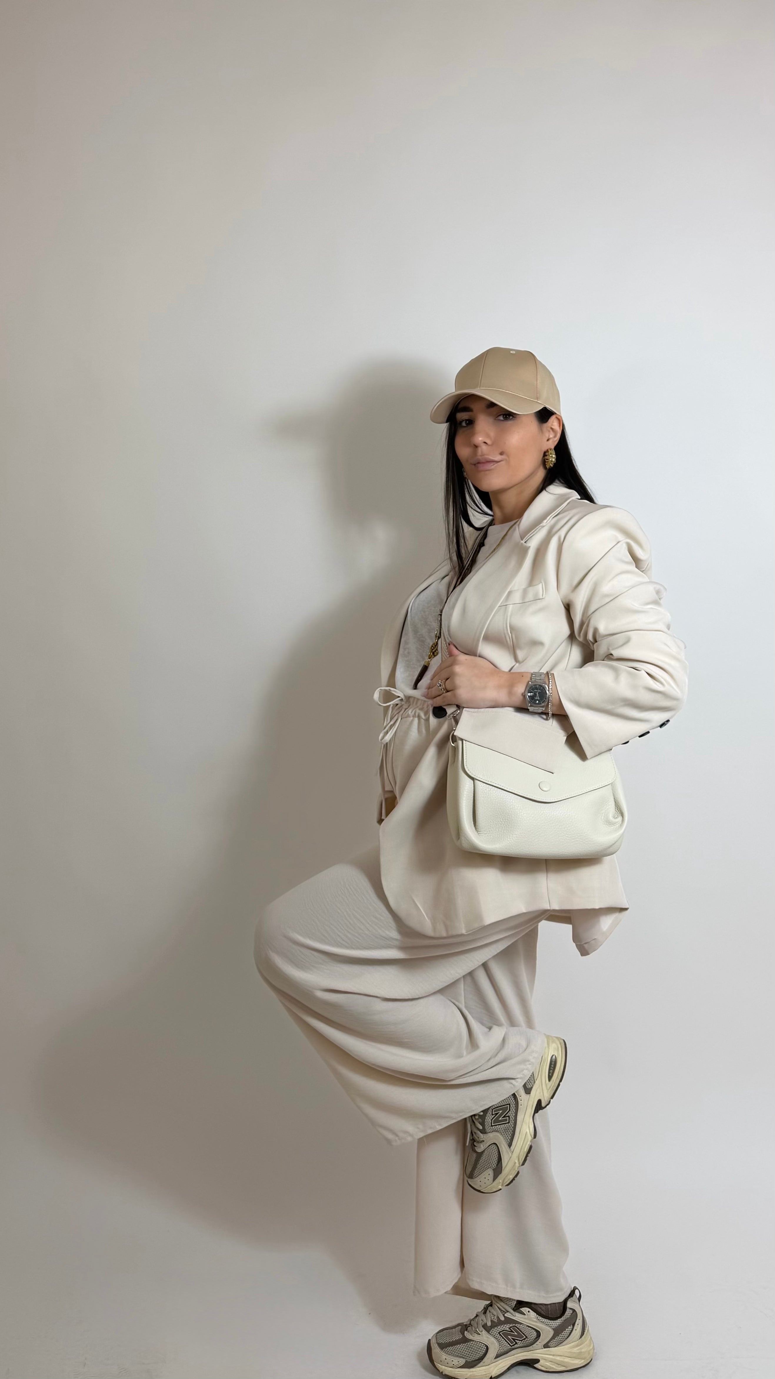 Pantalone Palazzo Best Seller Ecru