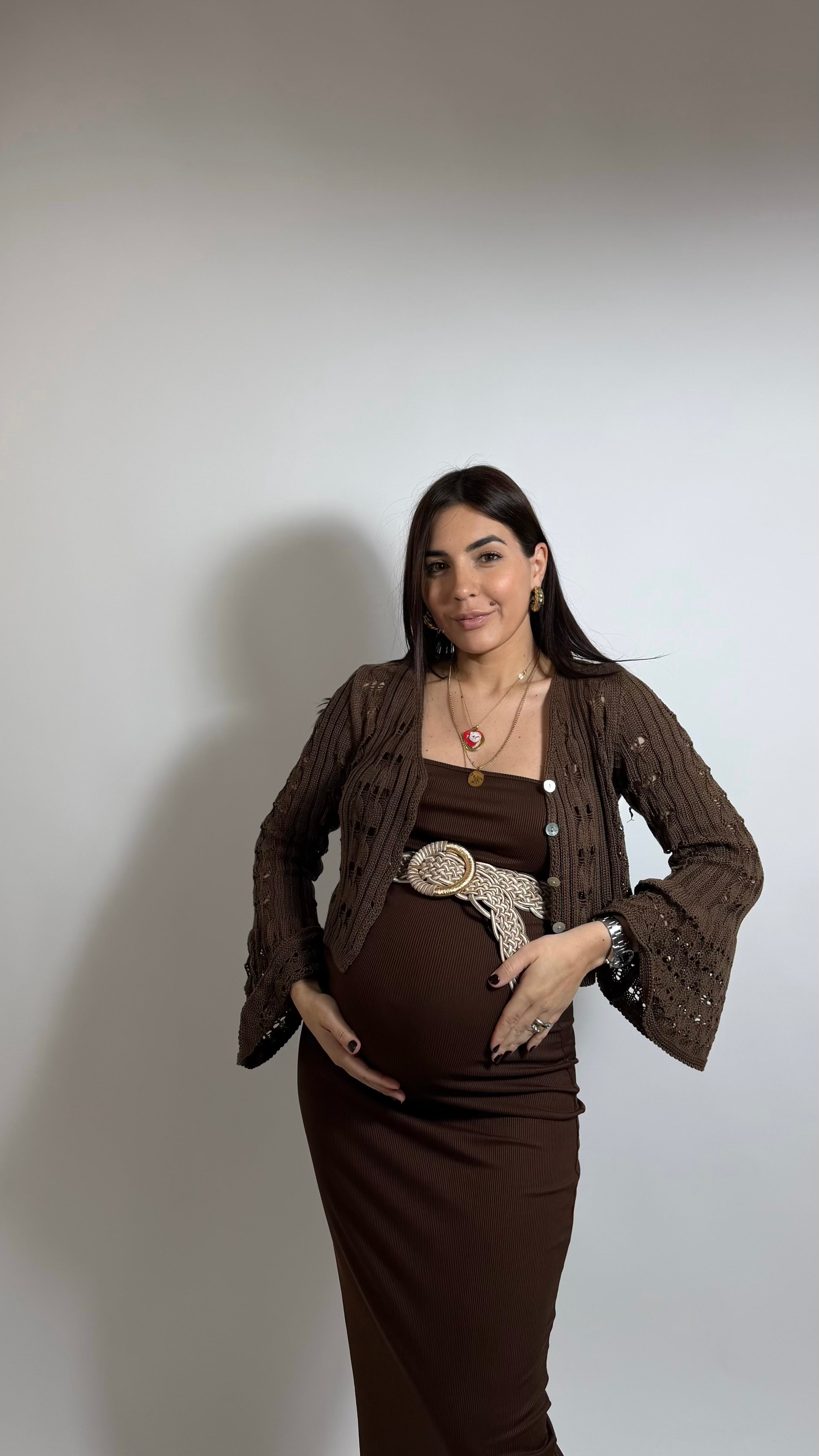 Mini Cardigan Crochet Choco