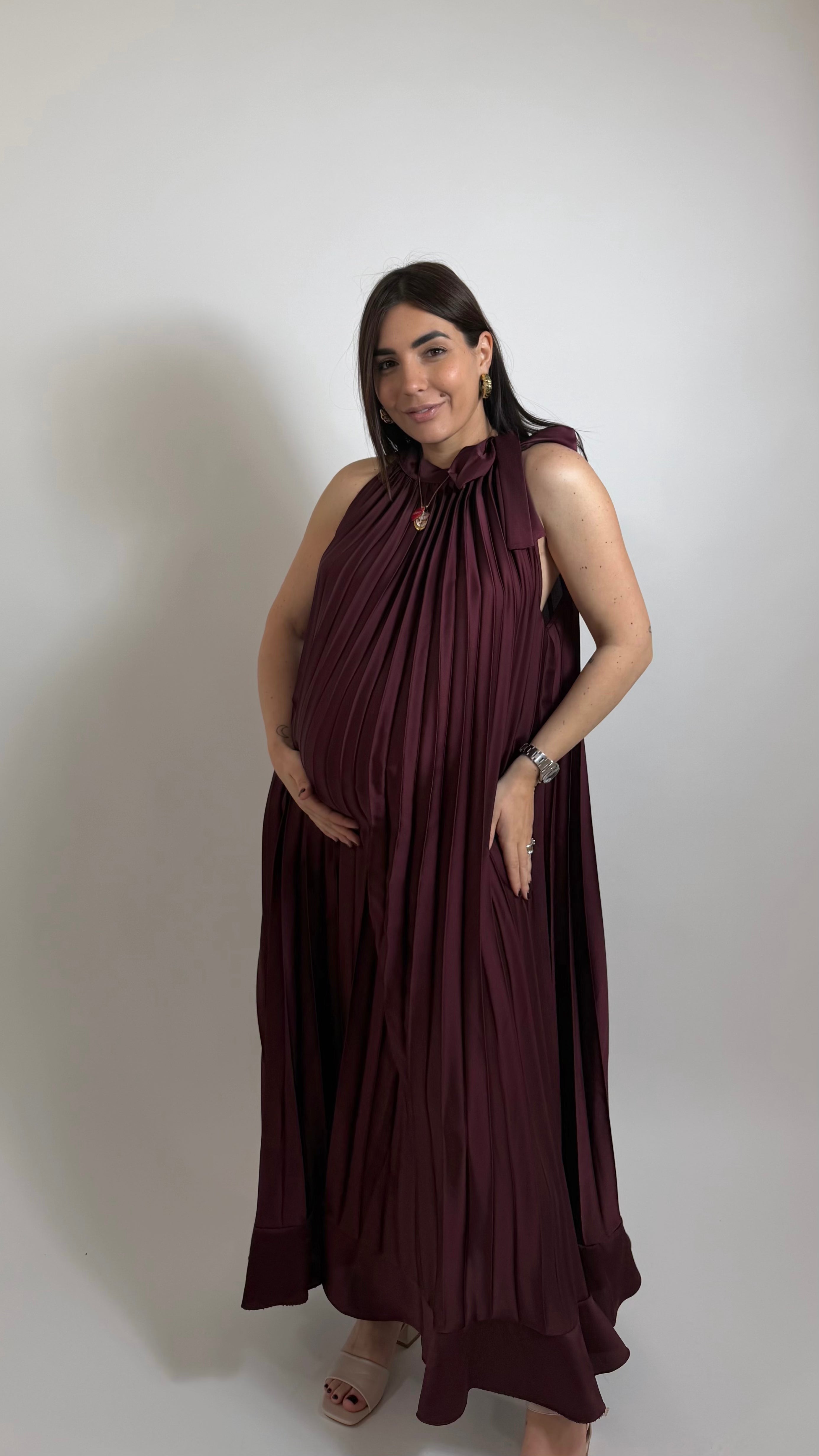 Abito Elizabeth Burgundy