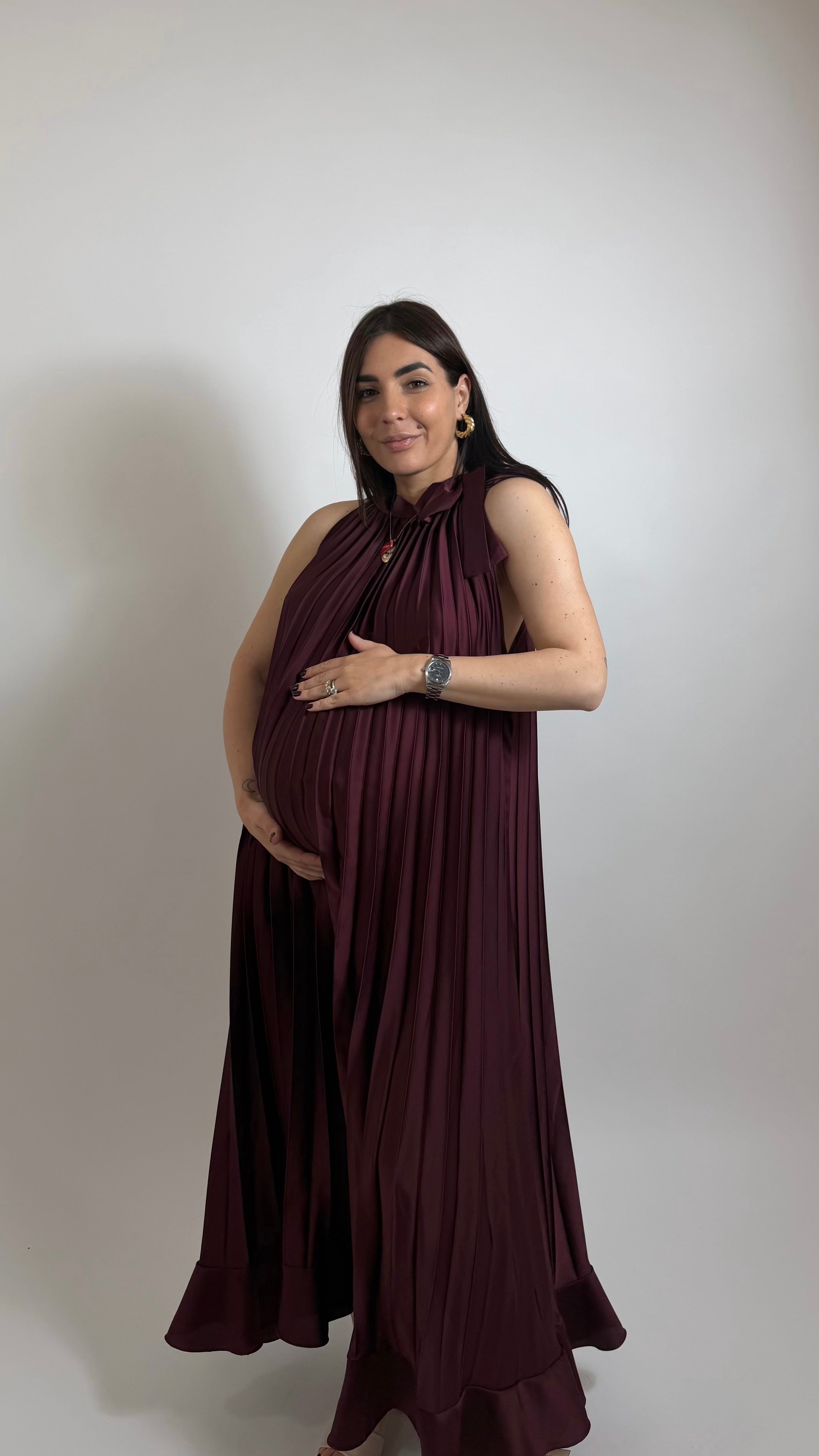 Abito Elizabeth Burgundy
