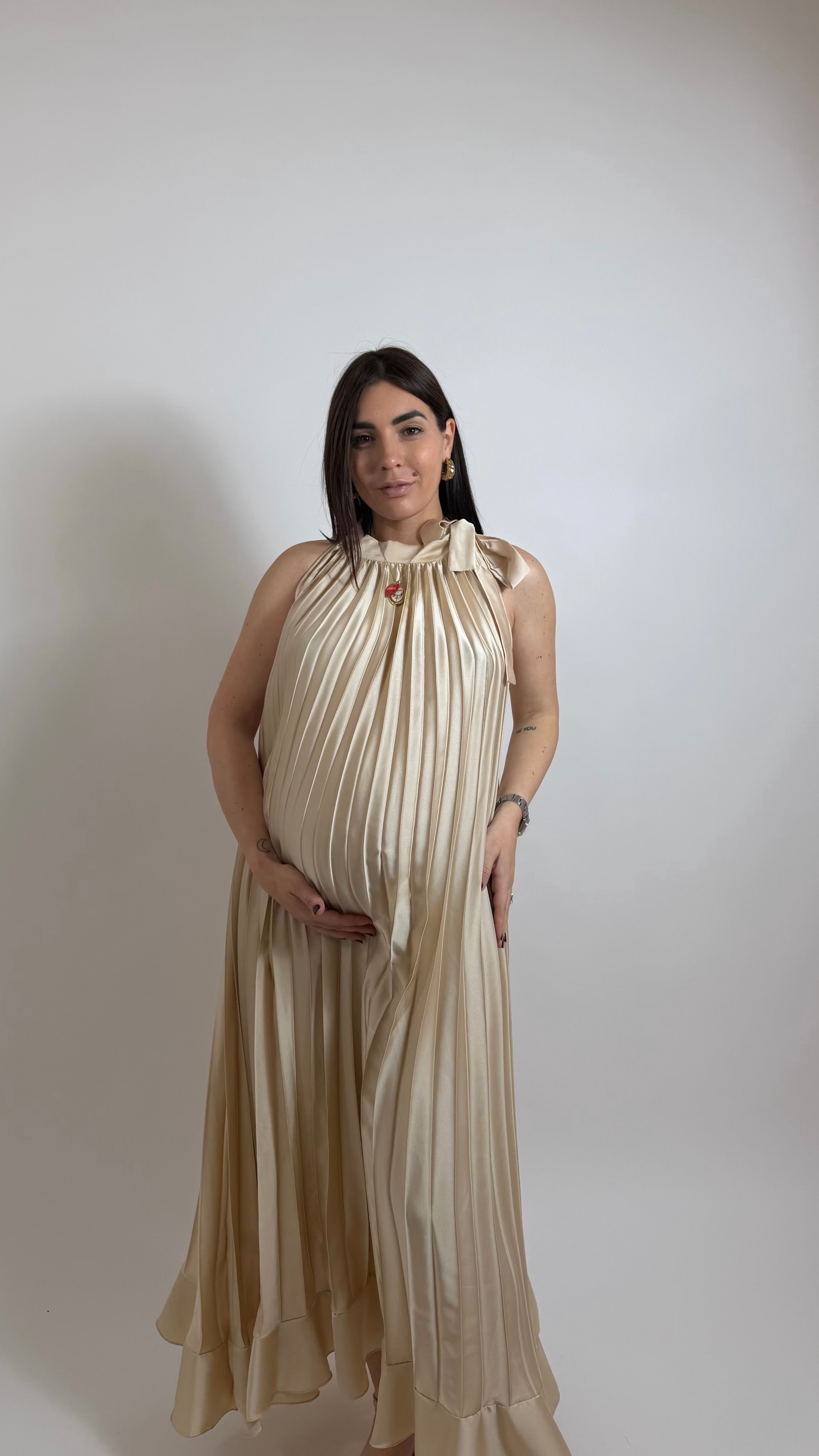 Abito  Elizabeth Champagne