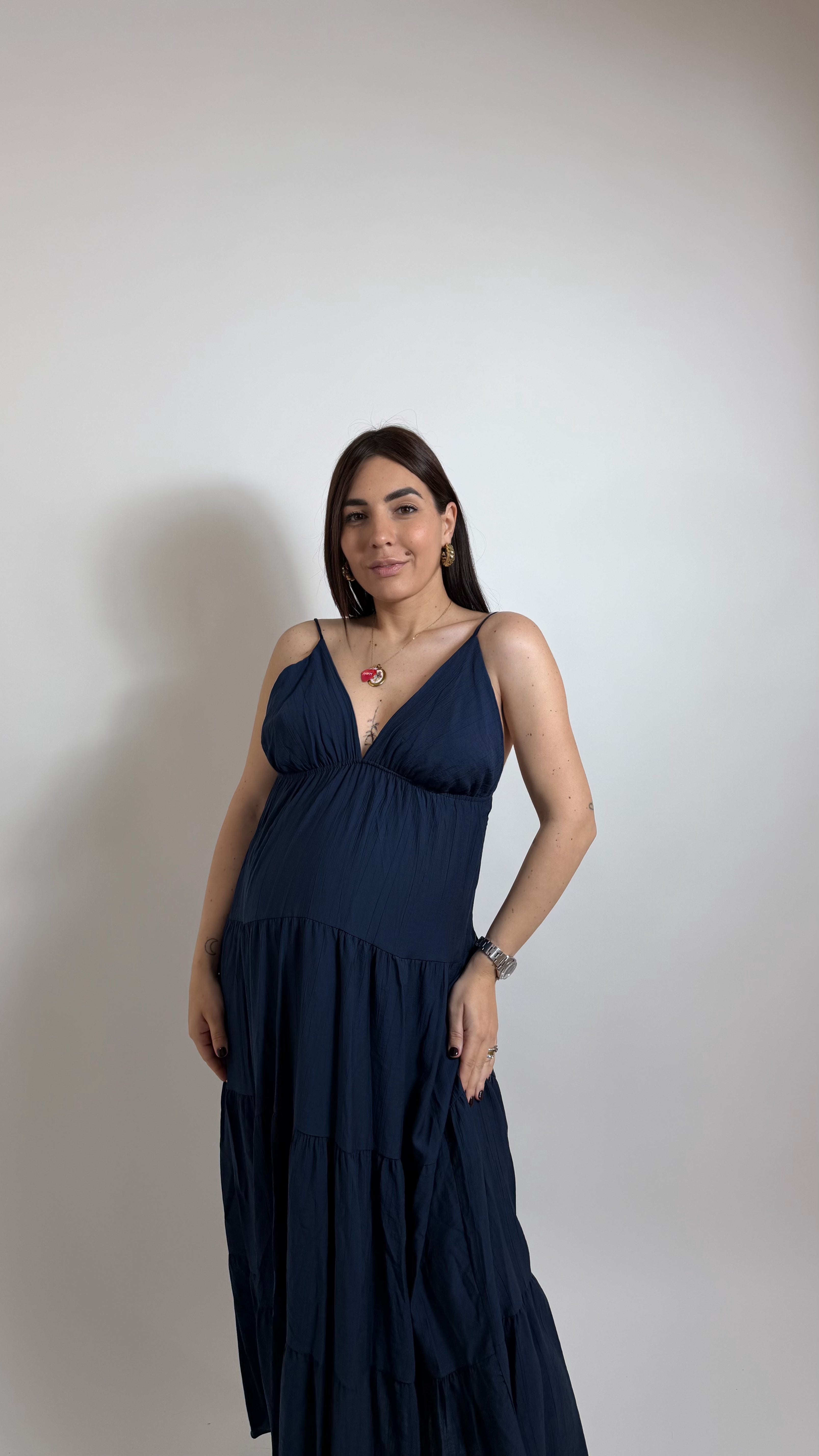 Abito Boho Dream Blu