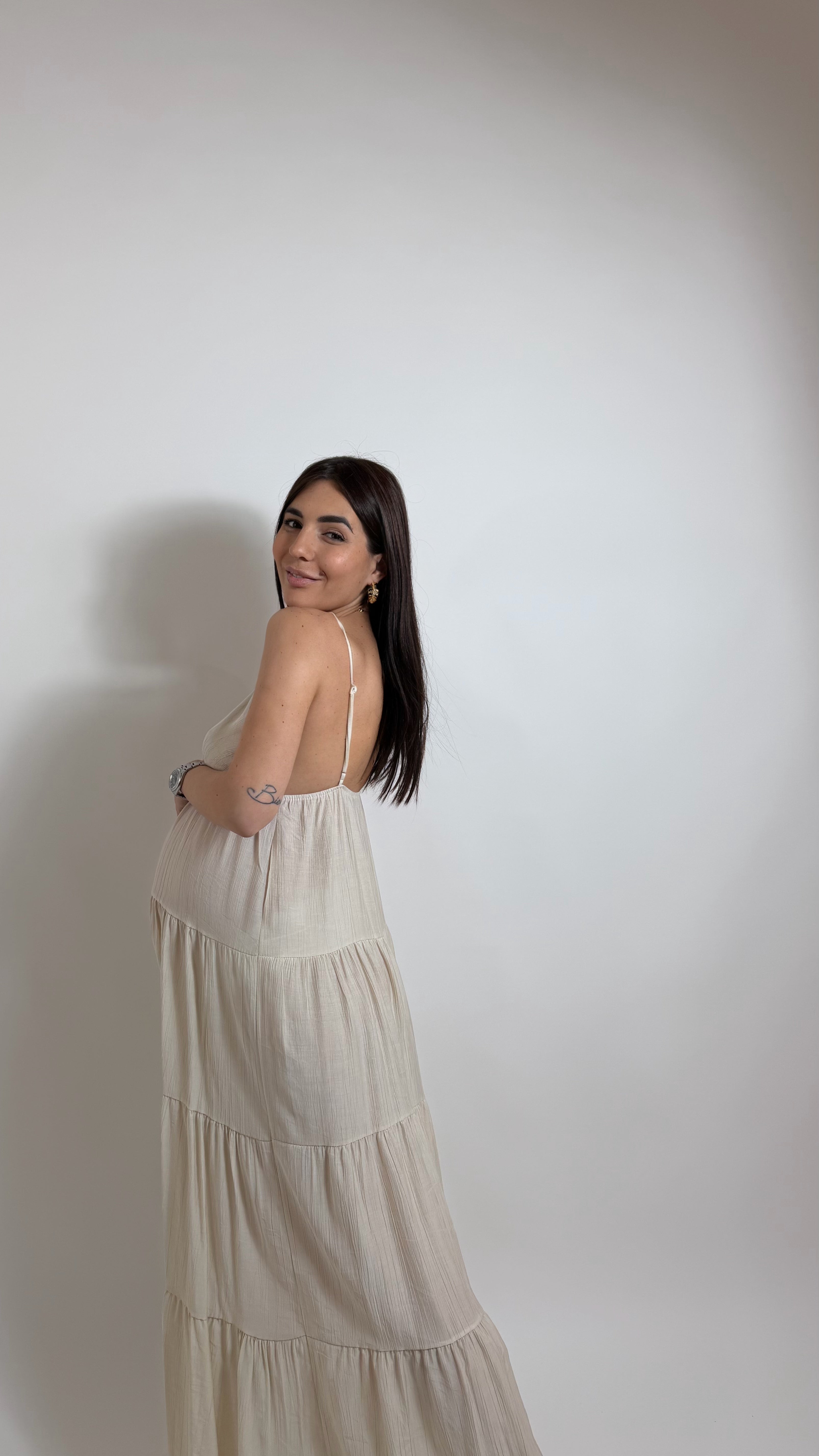 Abito Boho Dream Crema