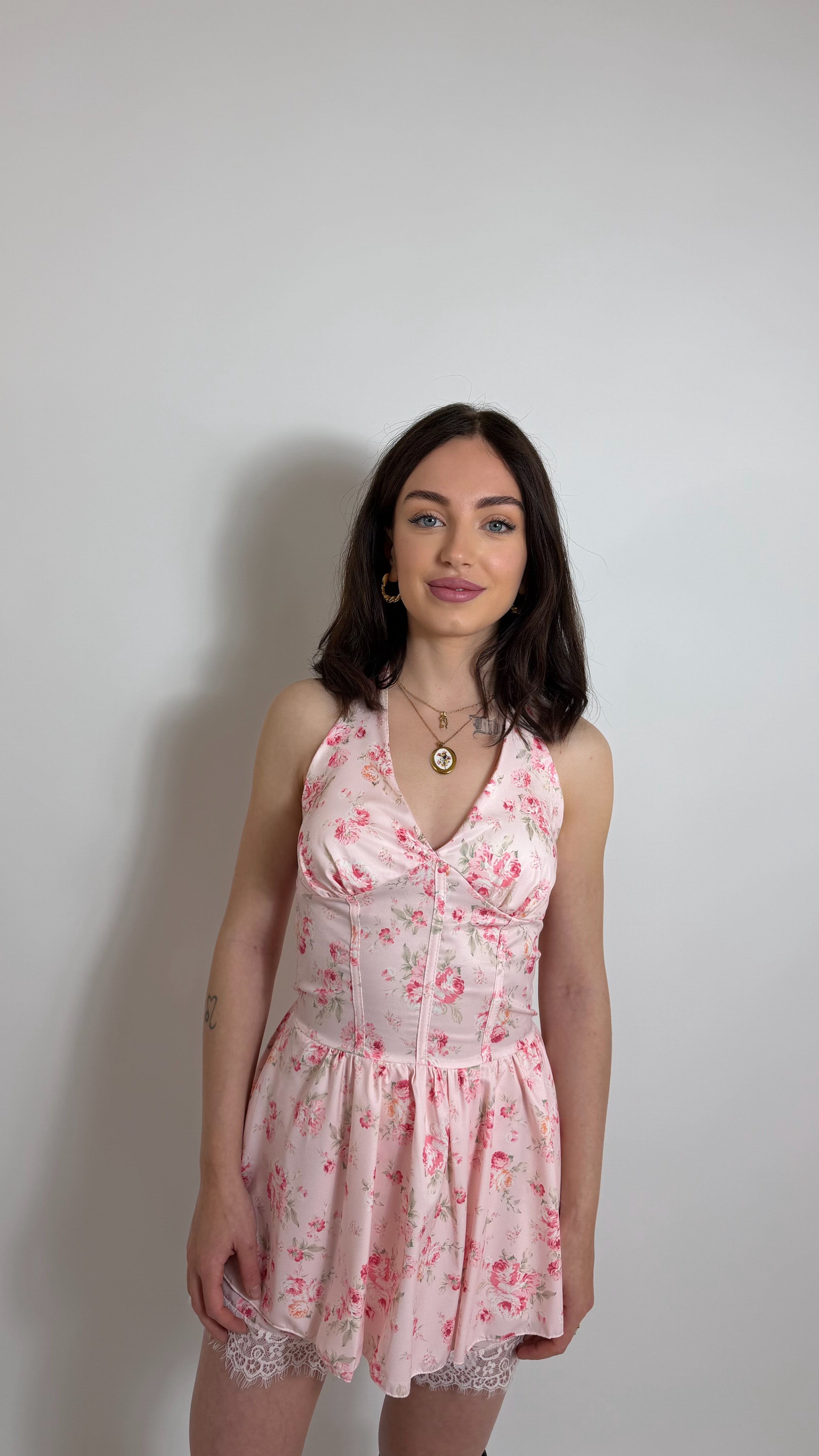 Mini Jump Scollo America Floral Pink