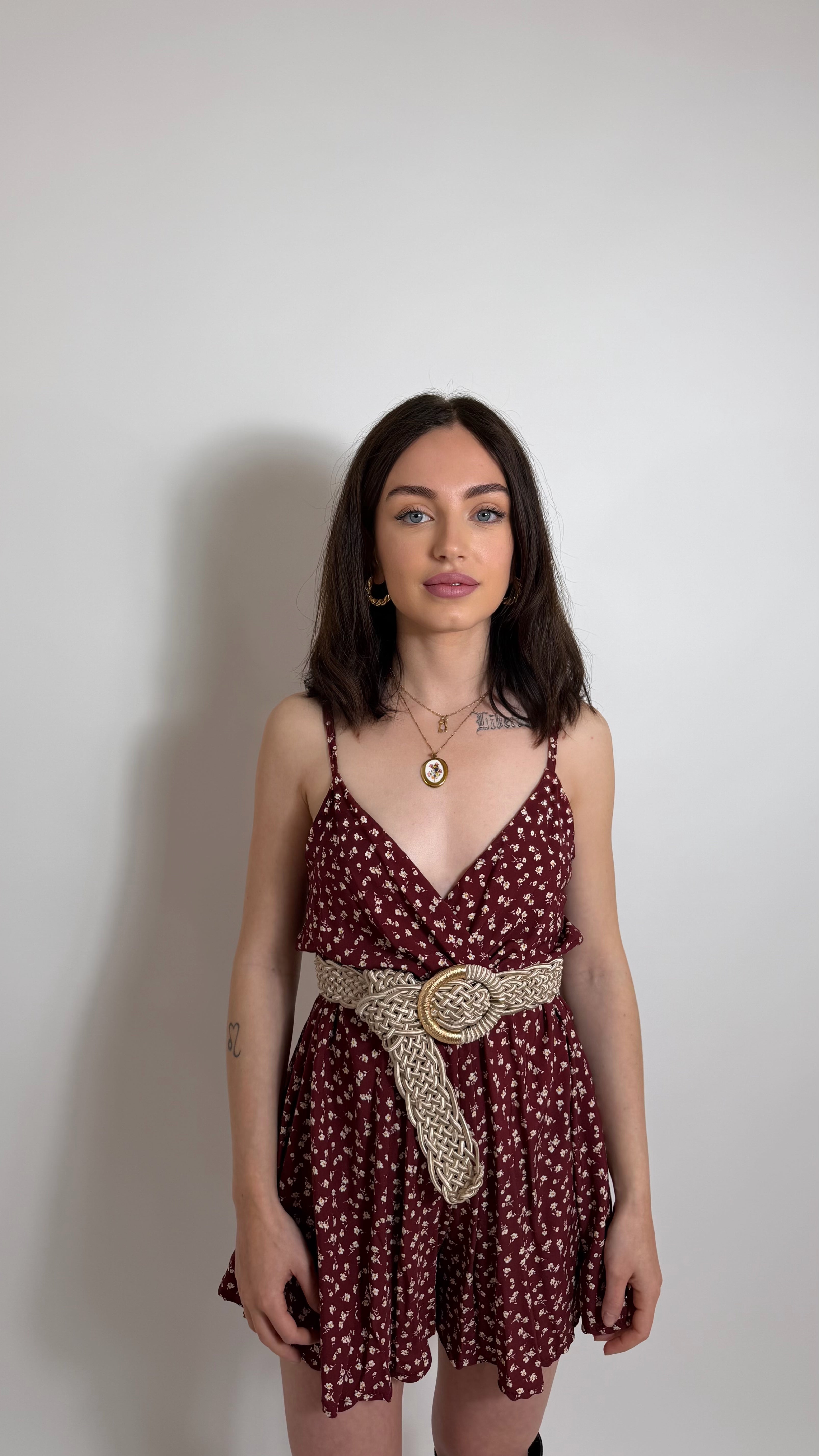 Mini Jump Floral Chic Bordeaux