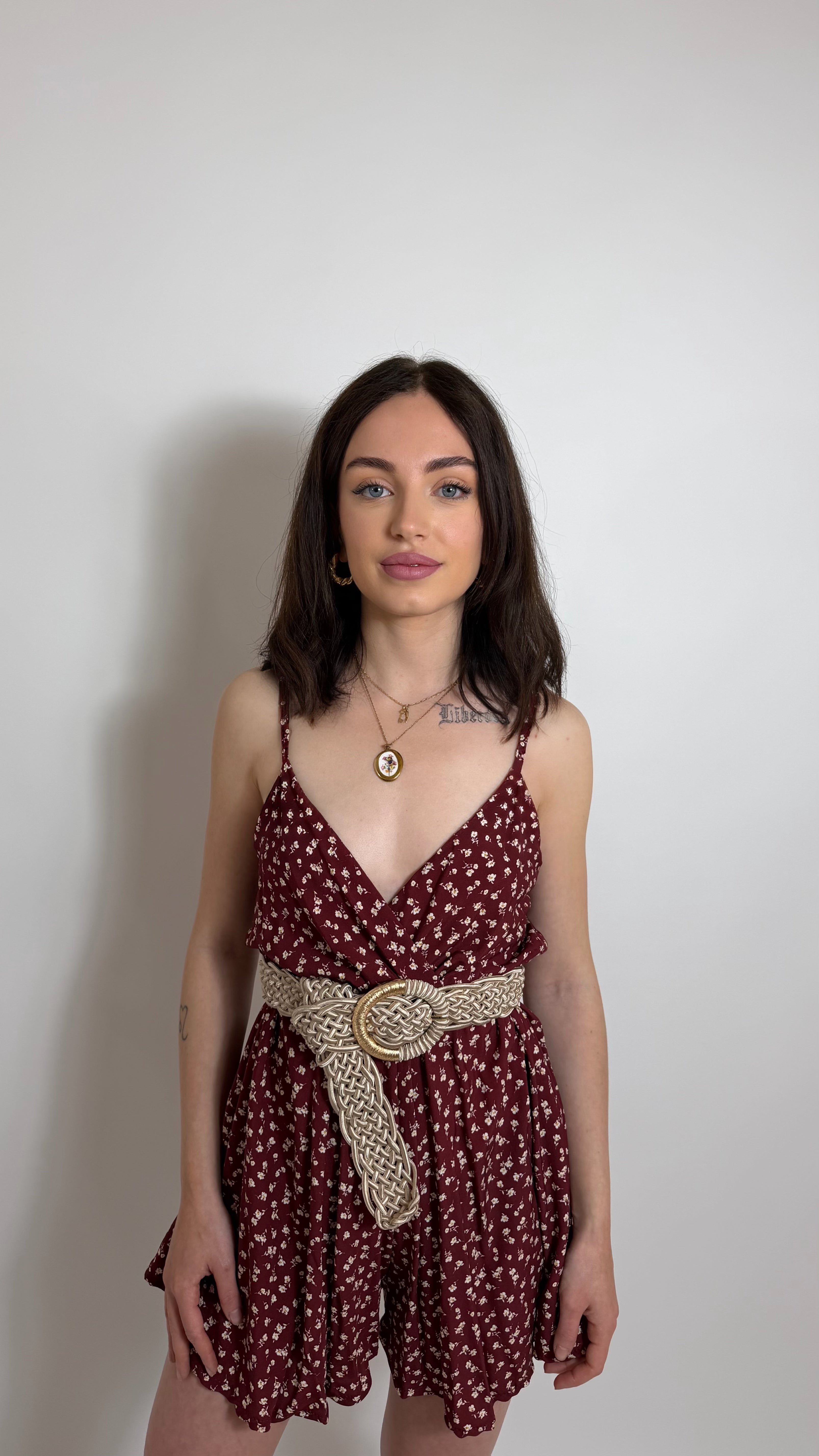 Mini Jump Floral Chic Bordeaux