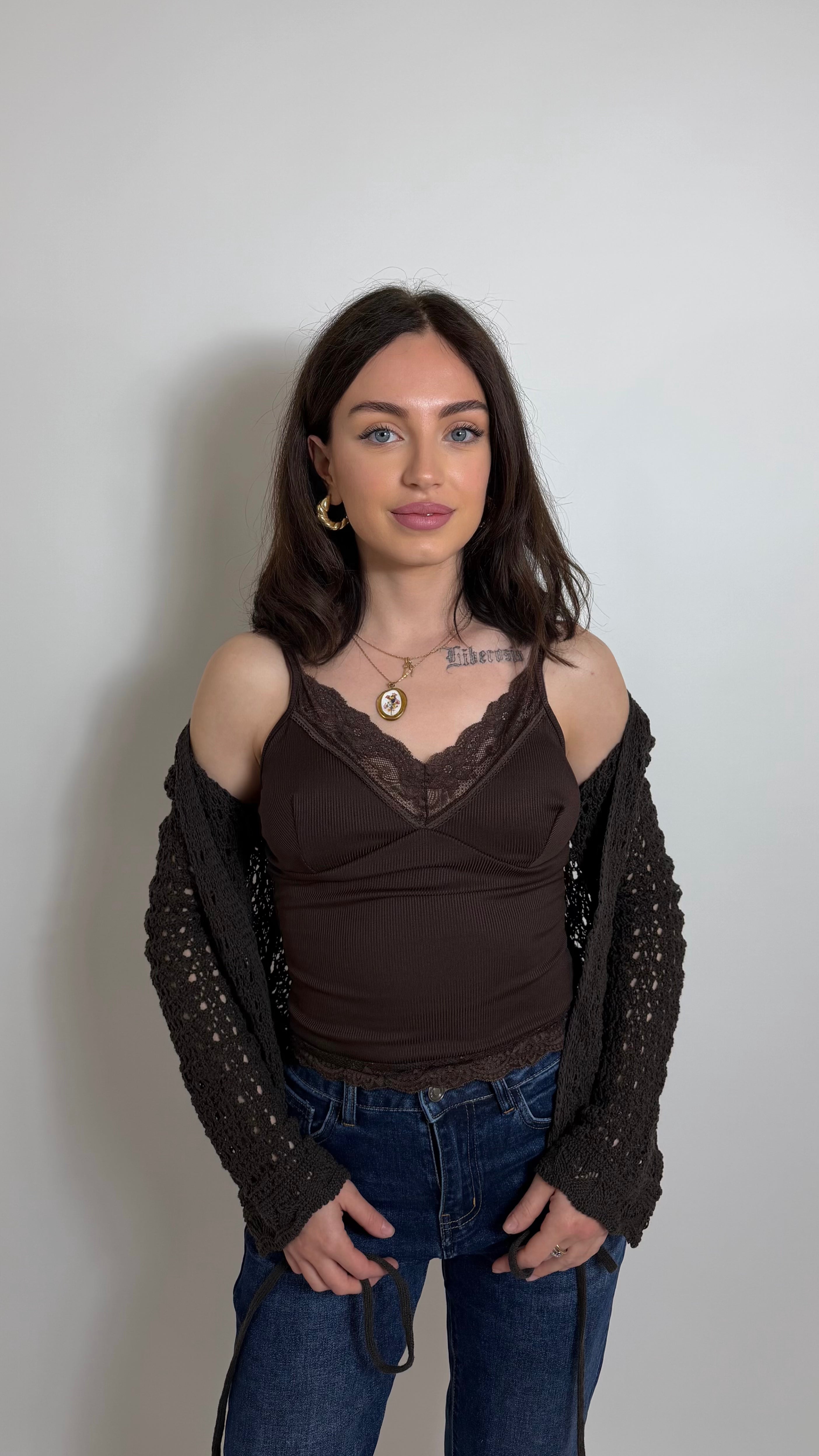 Cardigan Wrap Crochet Choco