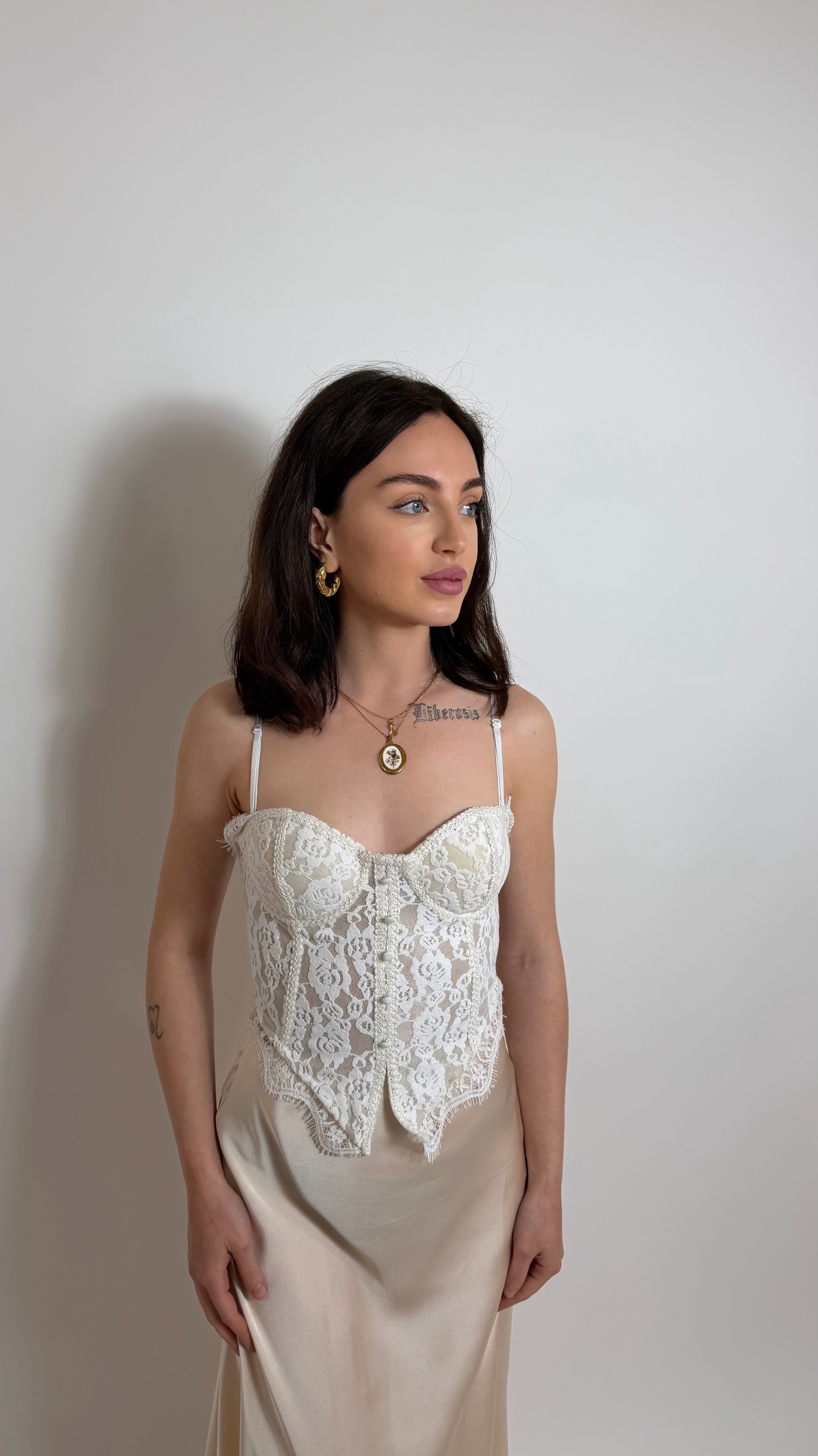 Corsetto Lace Bianco