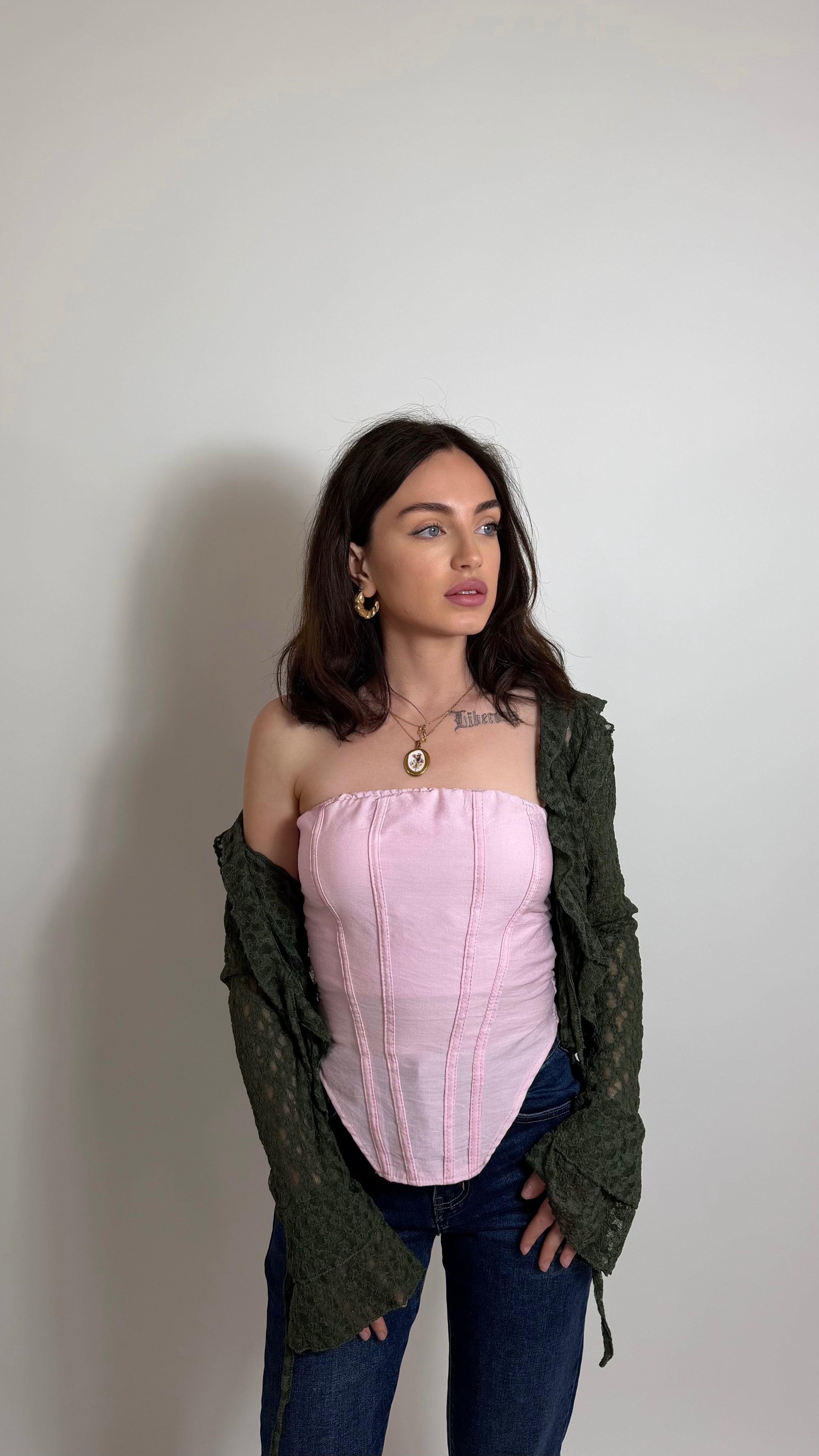 Top Corset Soft Pink