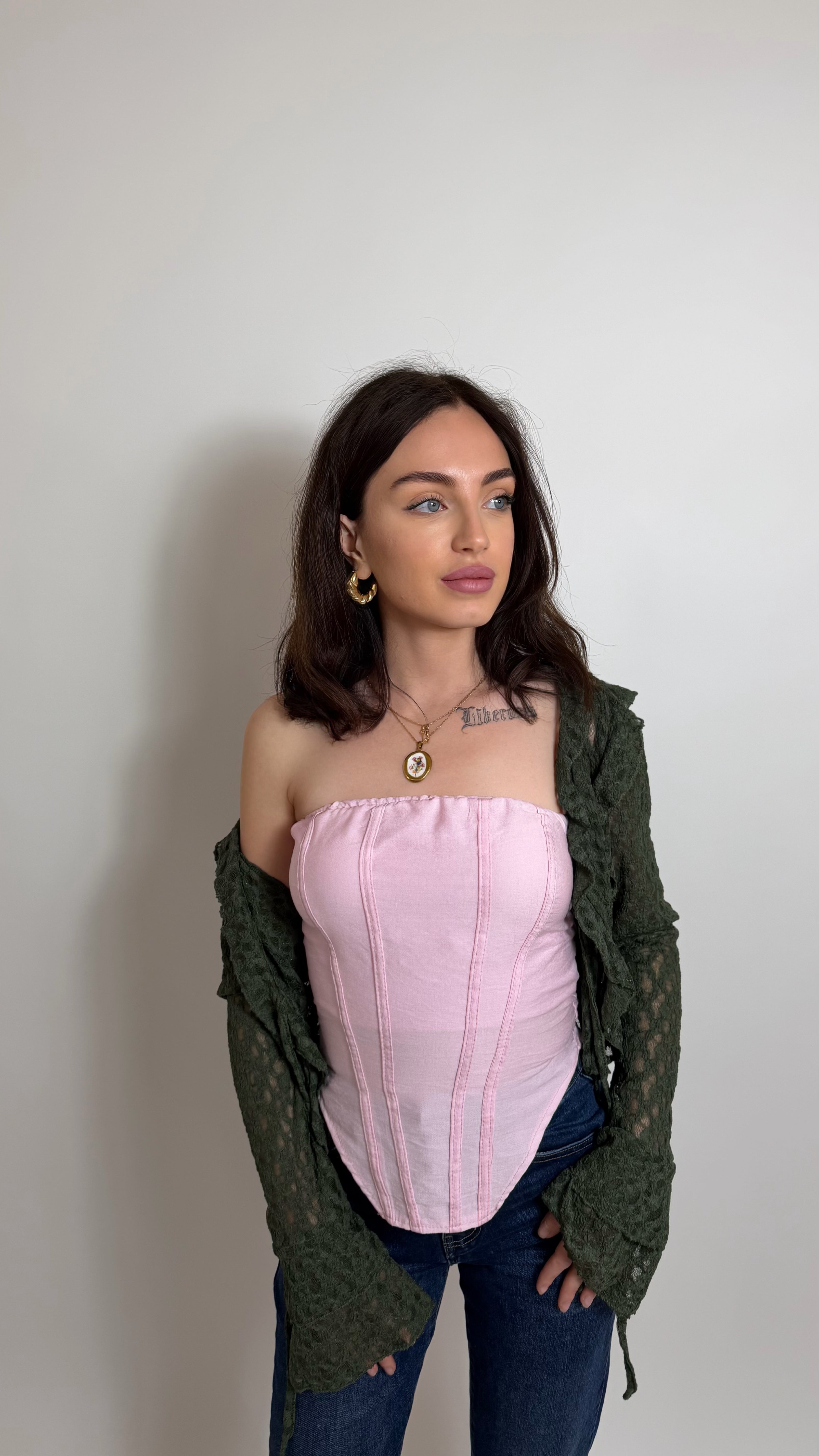 Top Corset Soft Pink