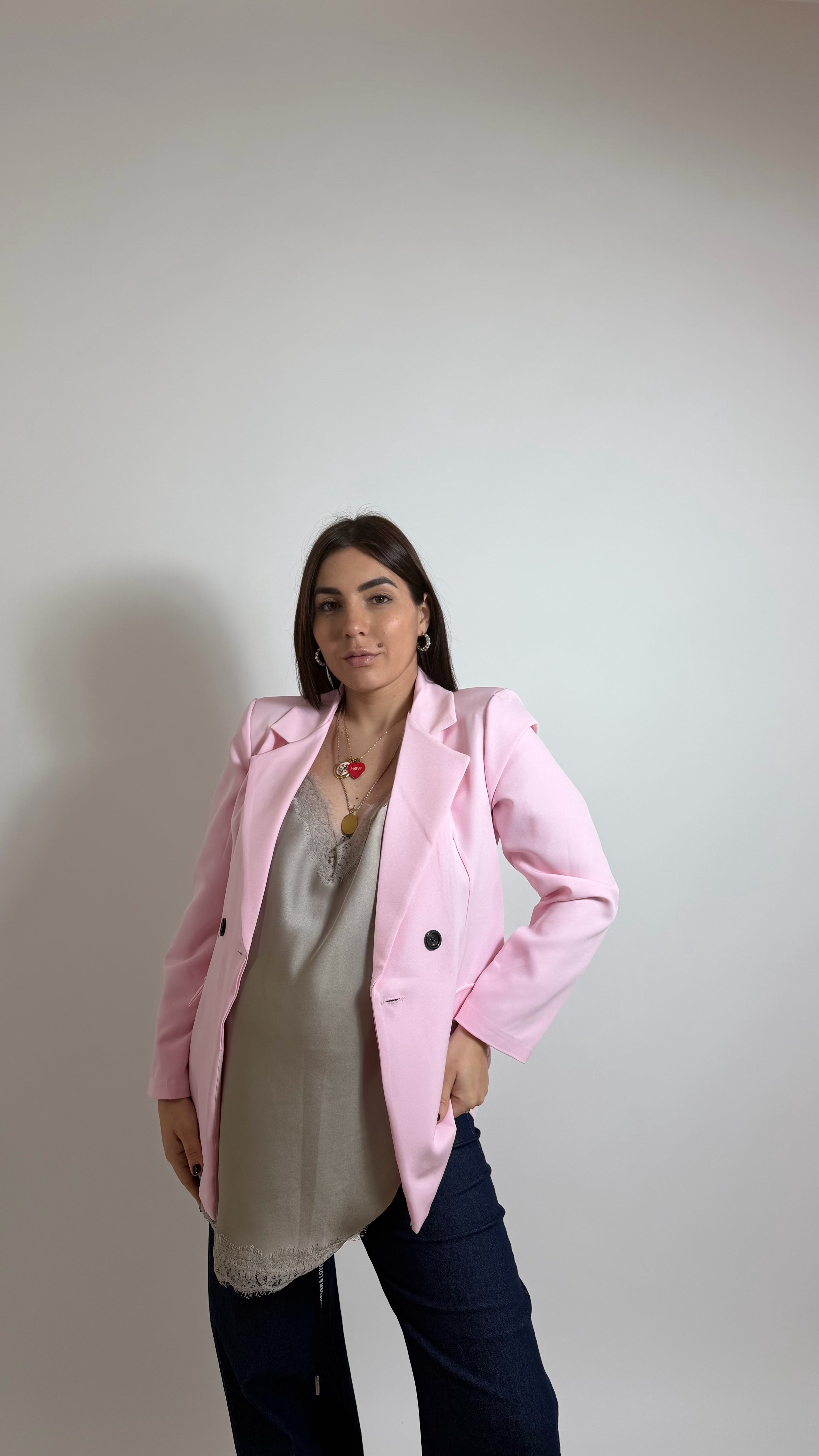 Blazer City Chic Pink