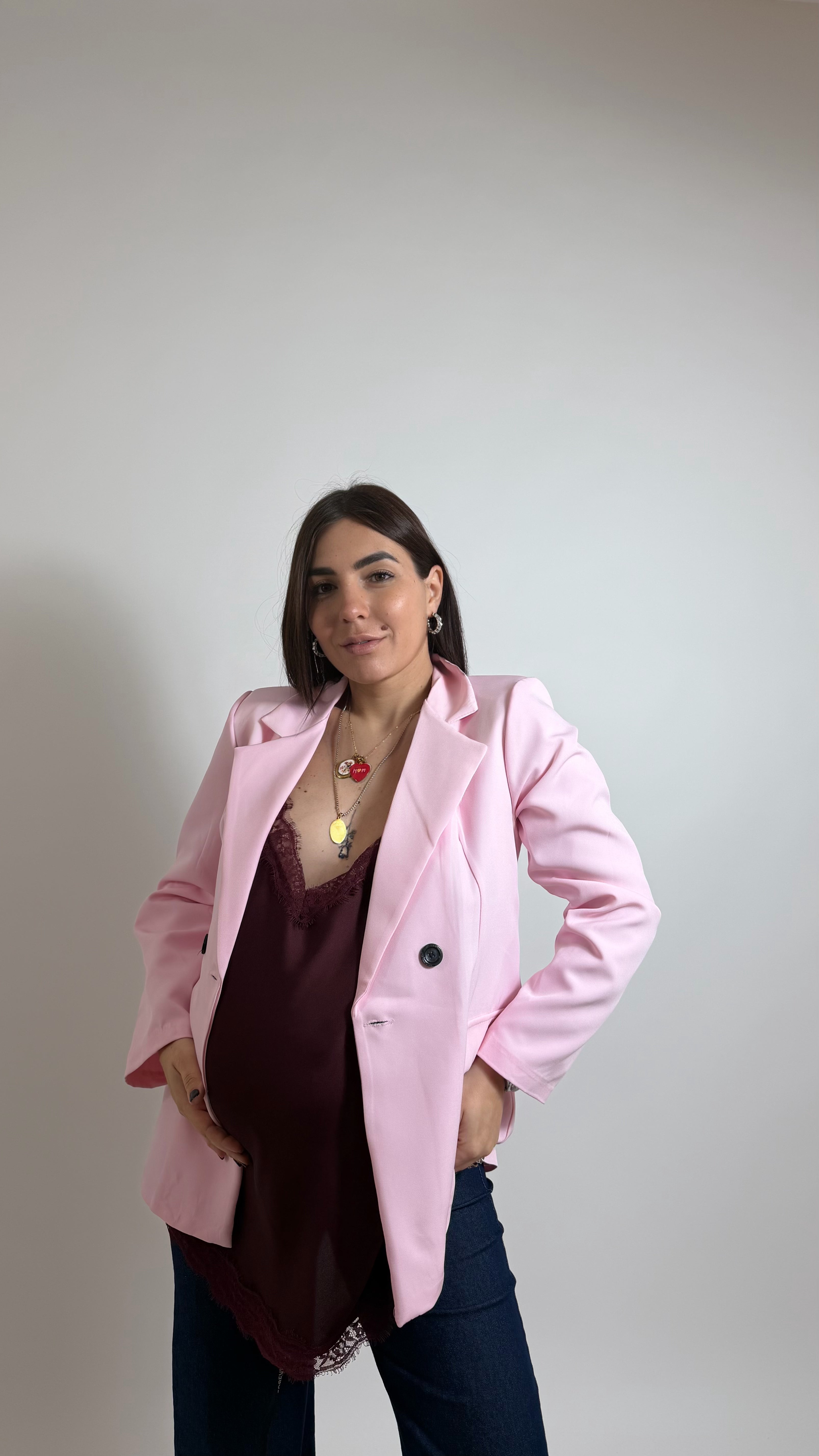Blazer City Chic Pink