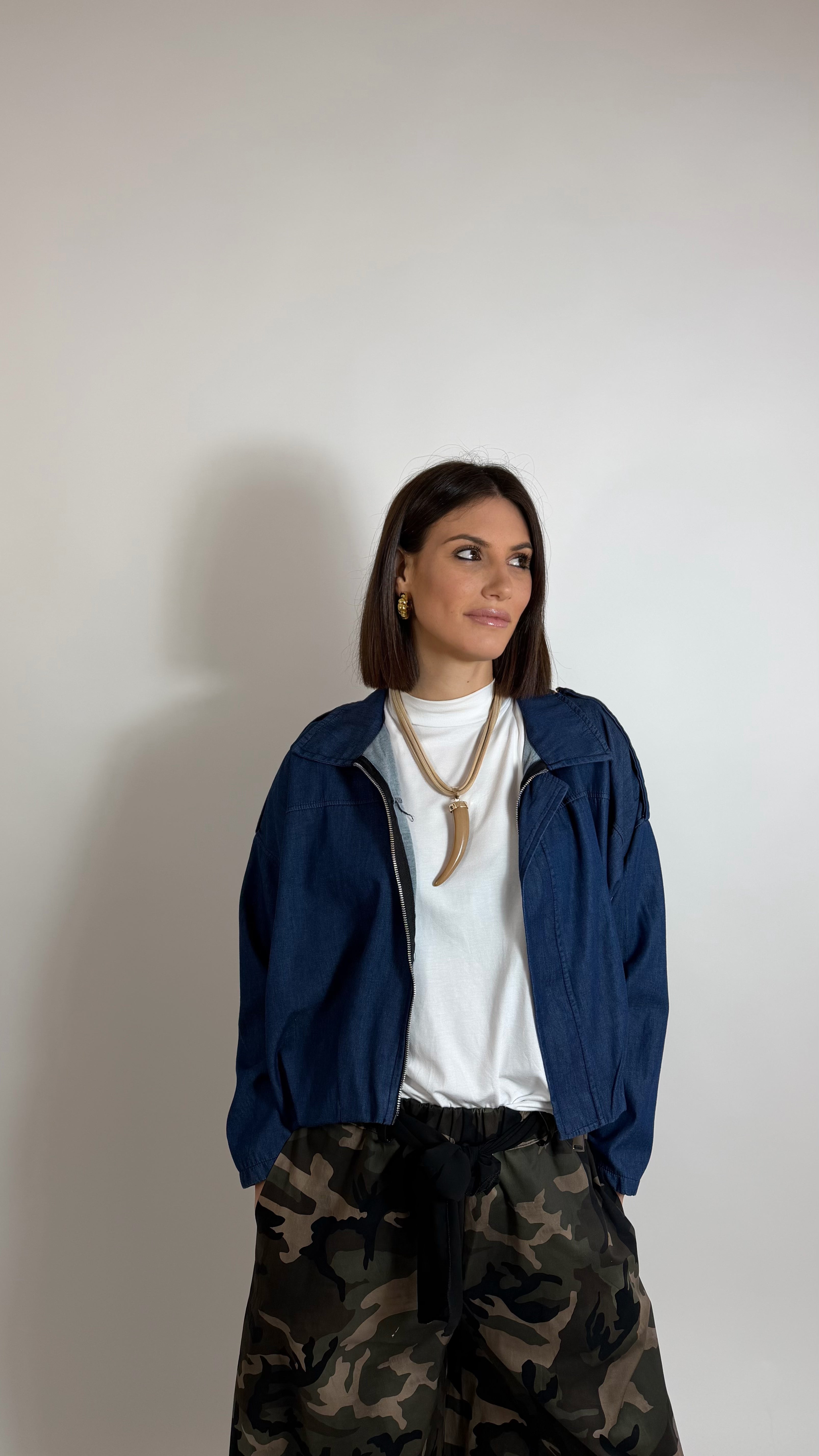 Bomber Chambray