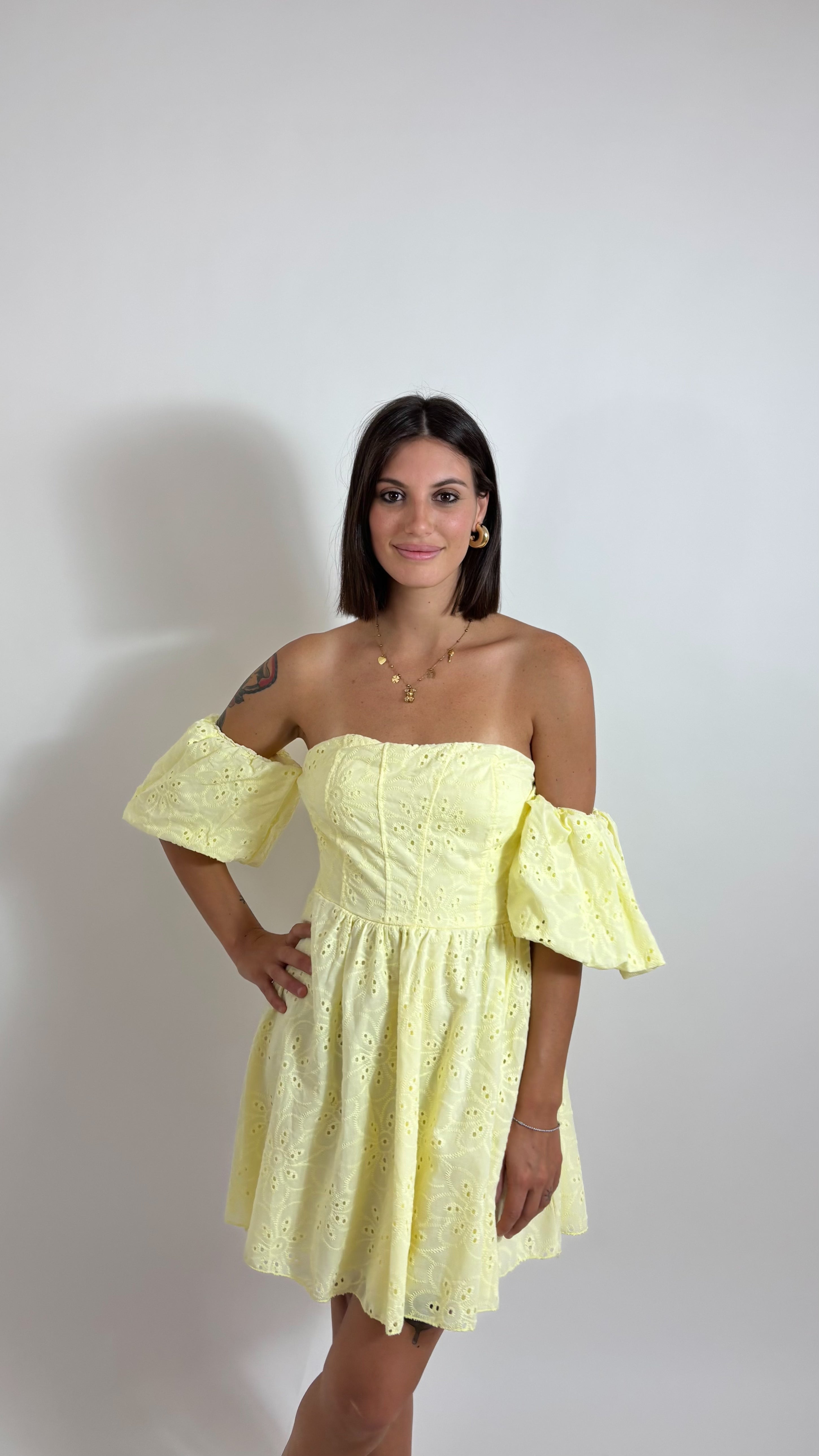 Minidress Siviglia Yellow