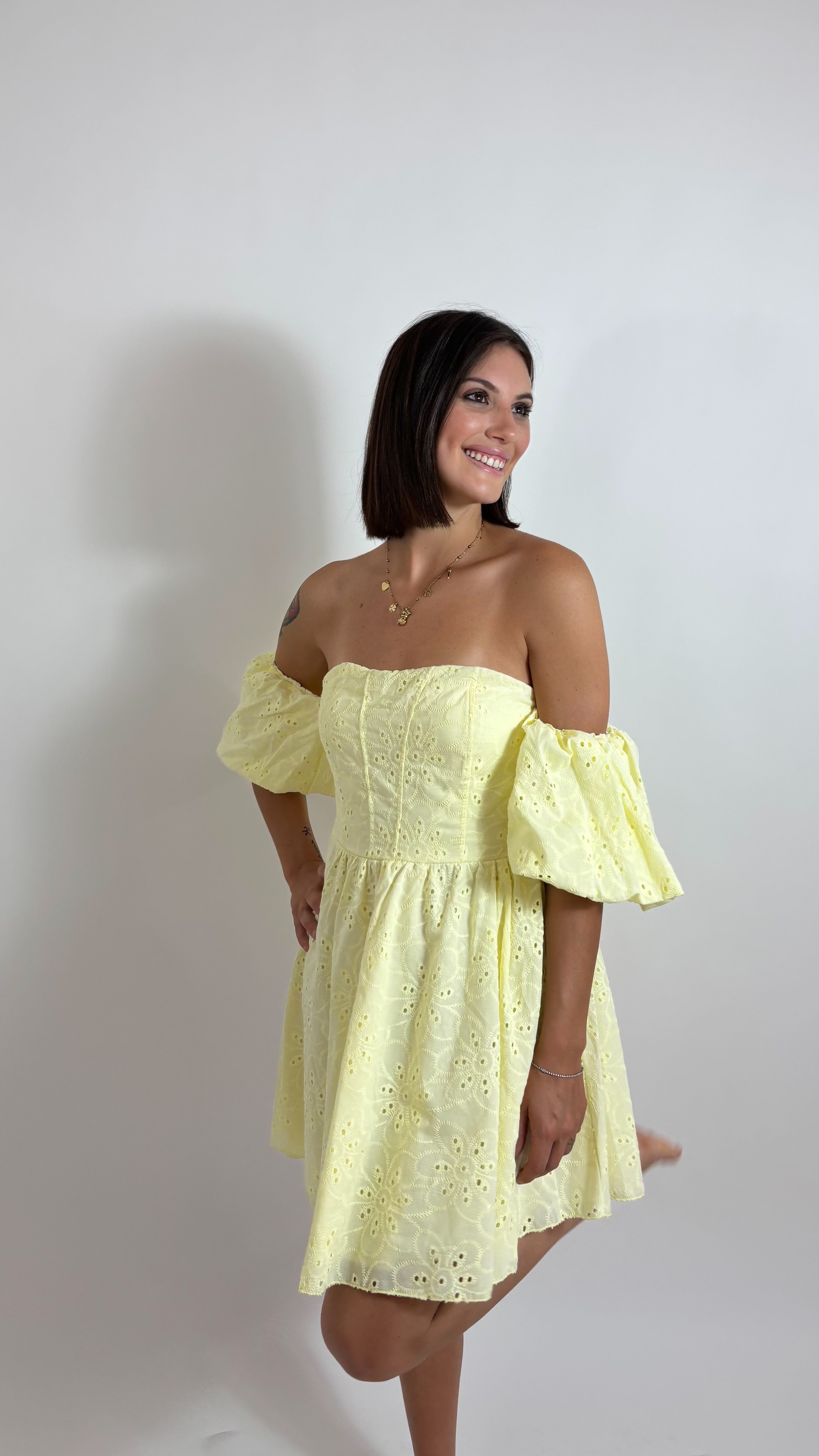 Minidress Siviglia Yellow