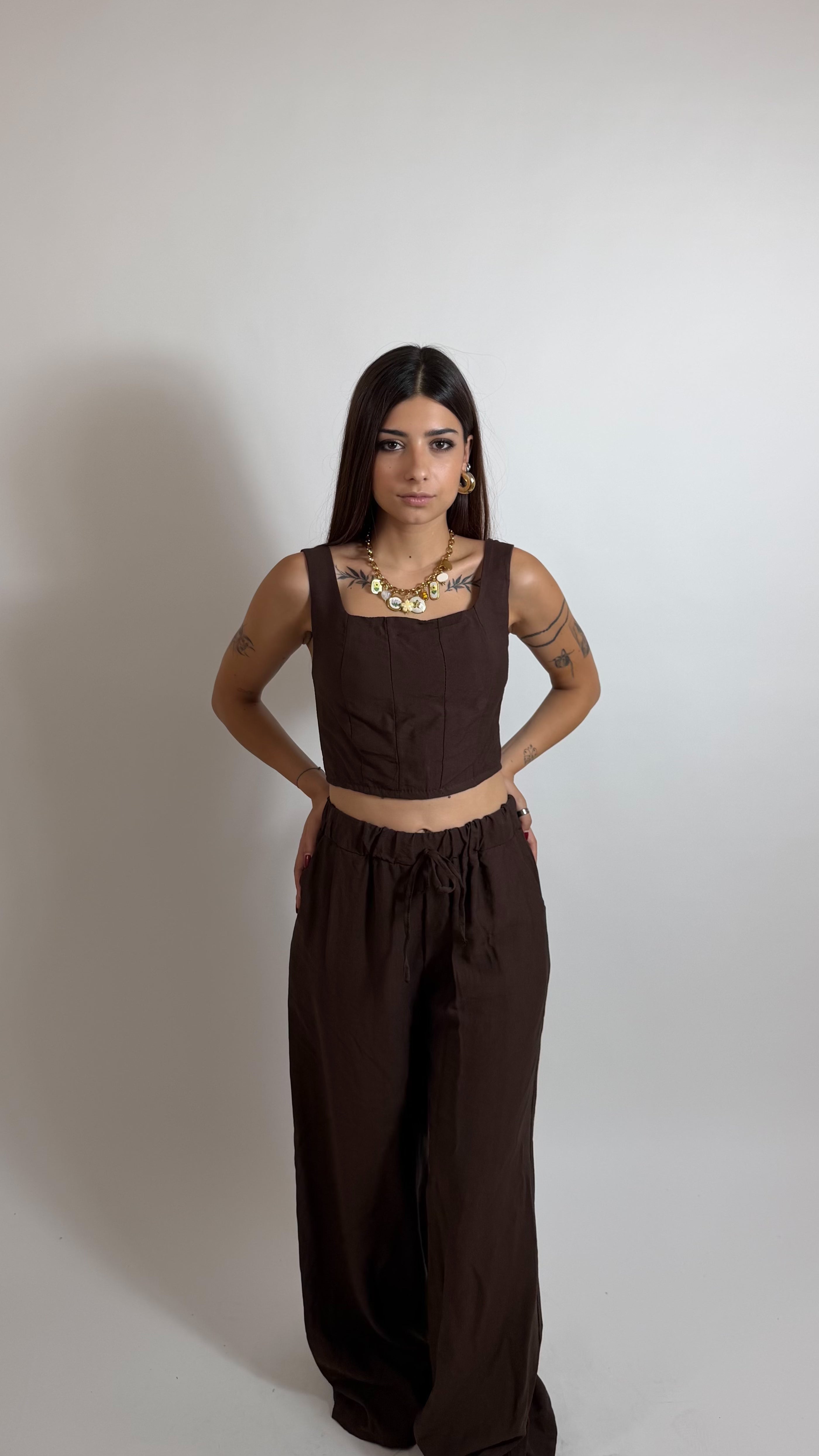Set Corset Moka