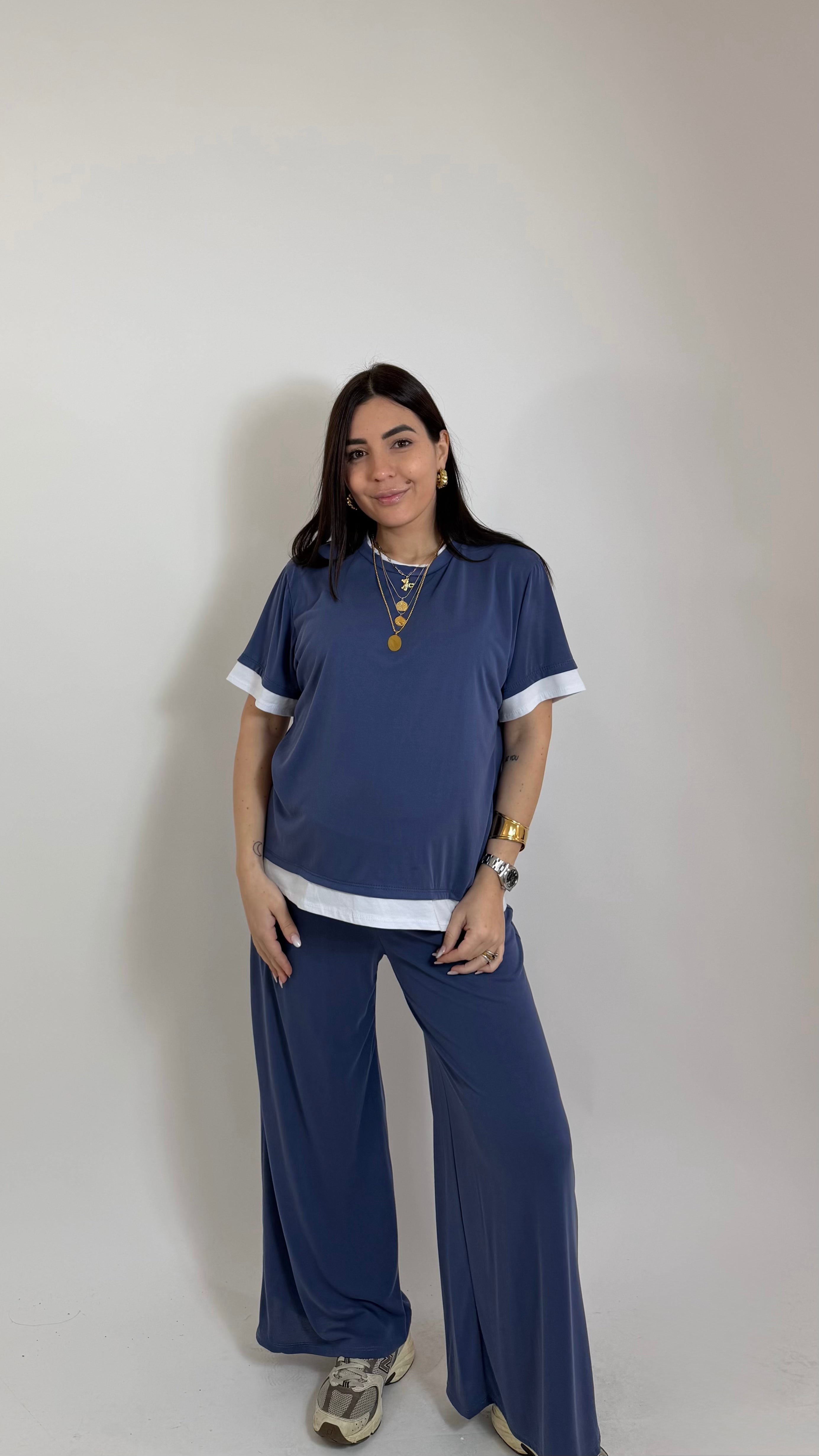 Set Beatrice Blu Denim