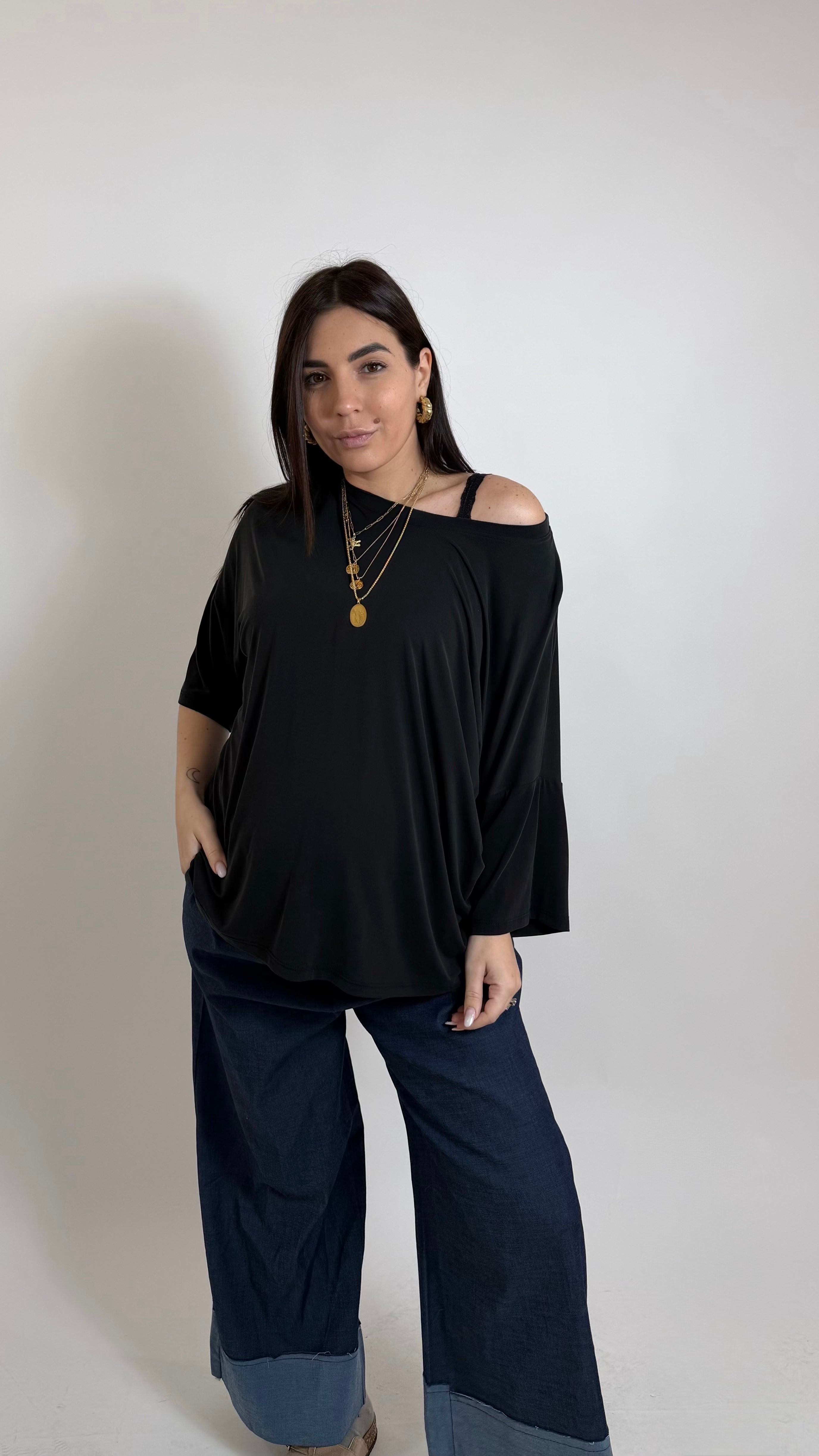 Maglia Kim Modal Nera