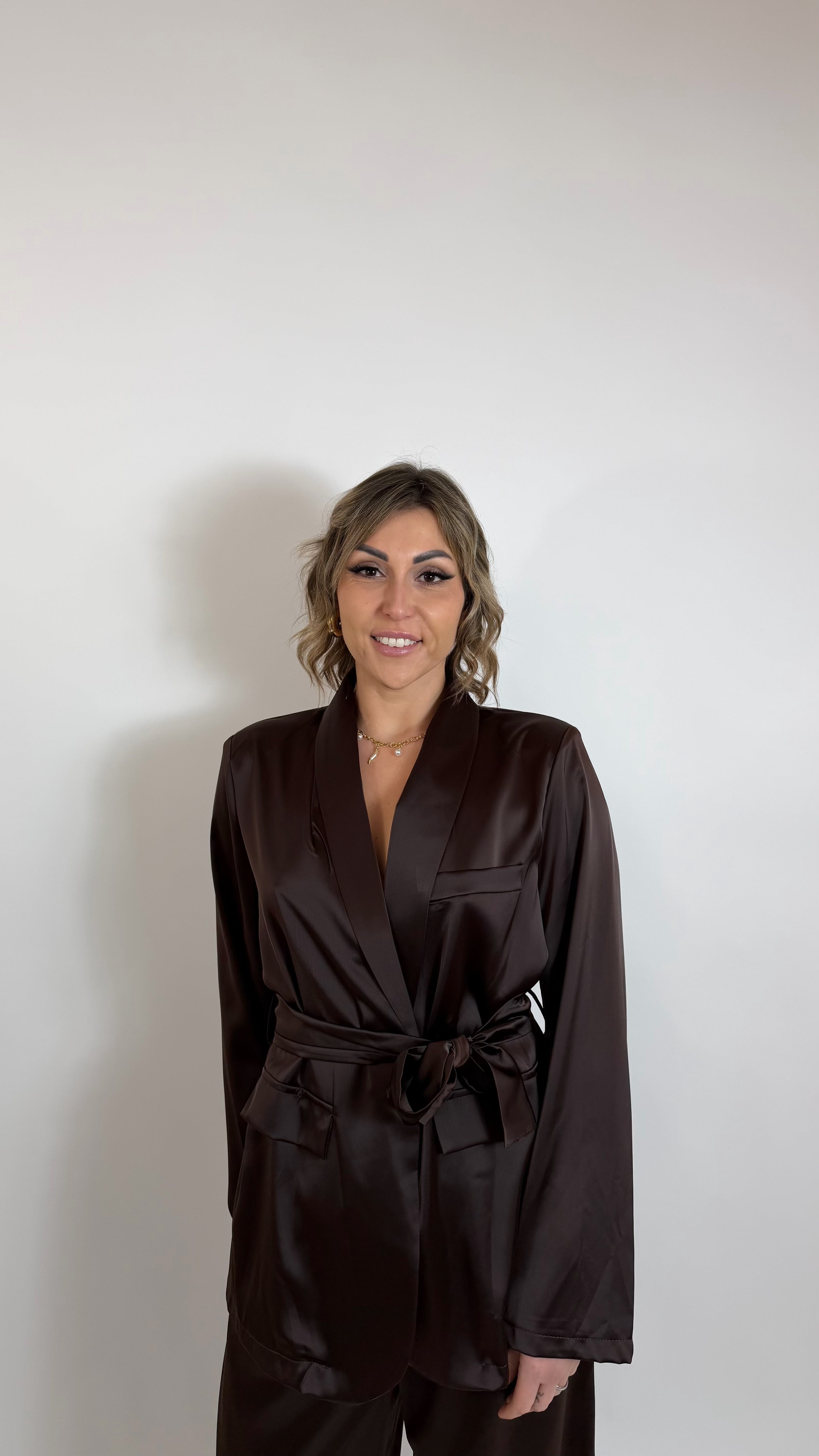 Coordinato Angel Satin Choco