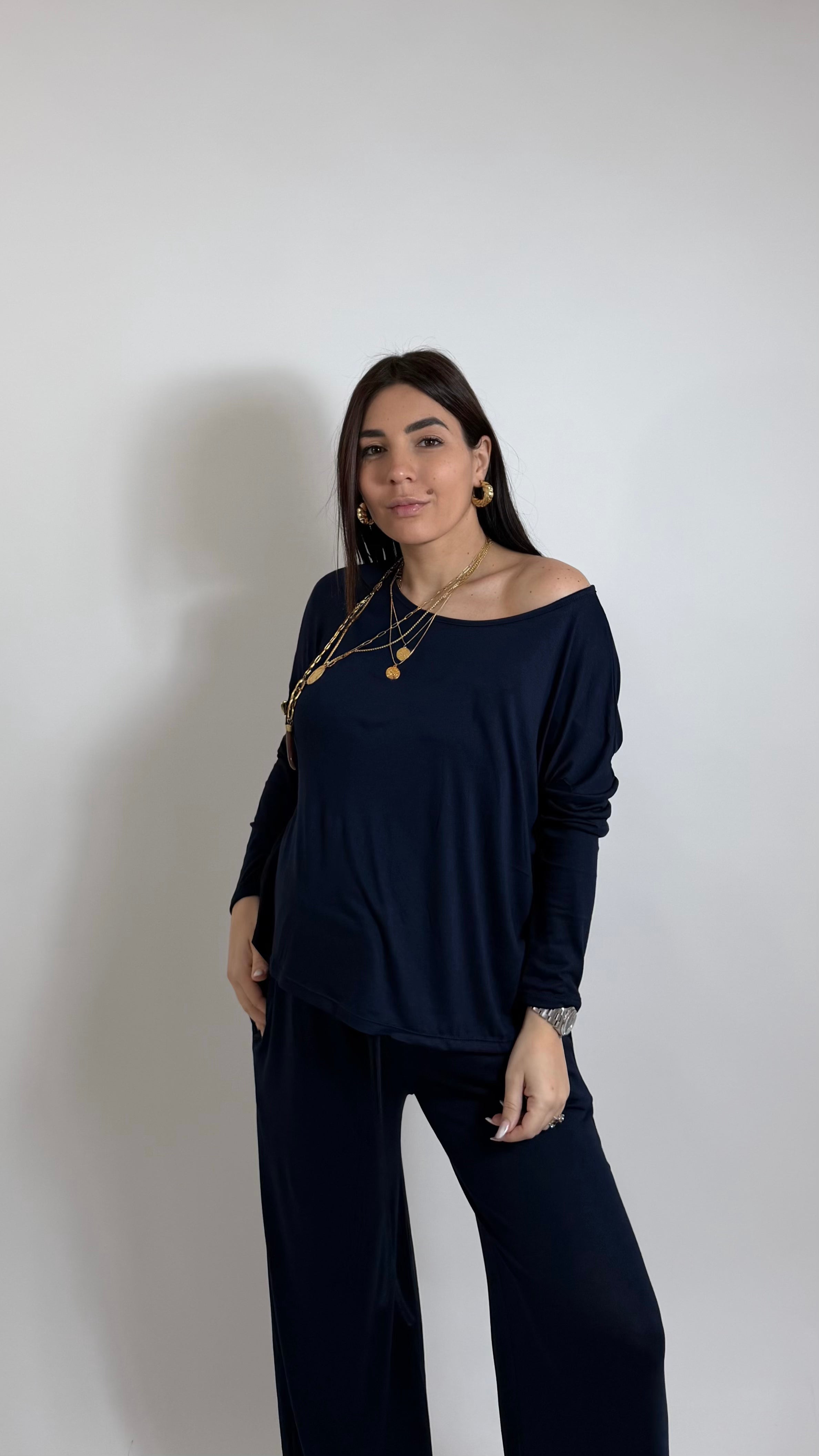 Cozy Cordset Spring Summer Second Skin / Blu