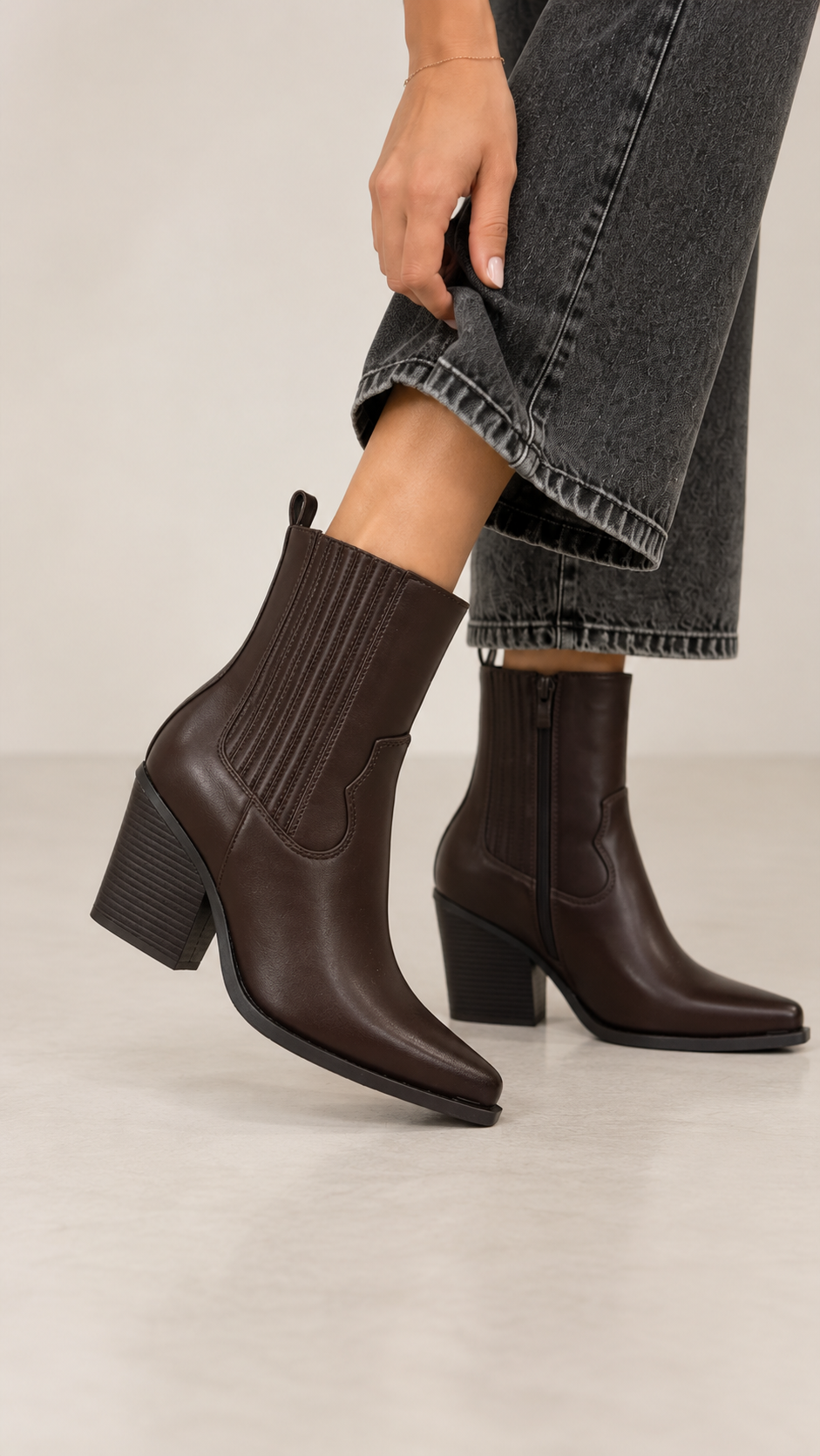 Tronchetto Chelsea Block Heel