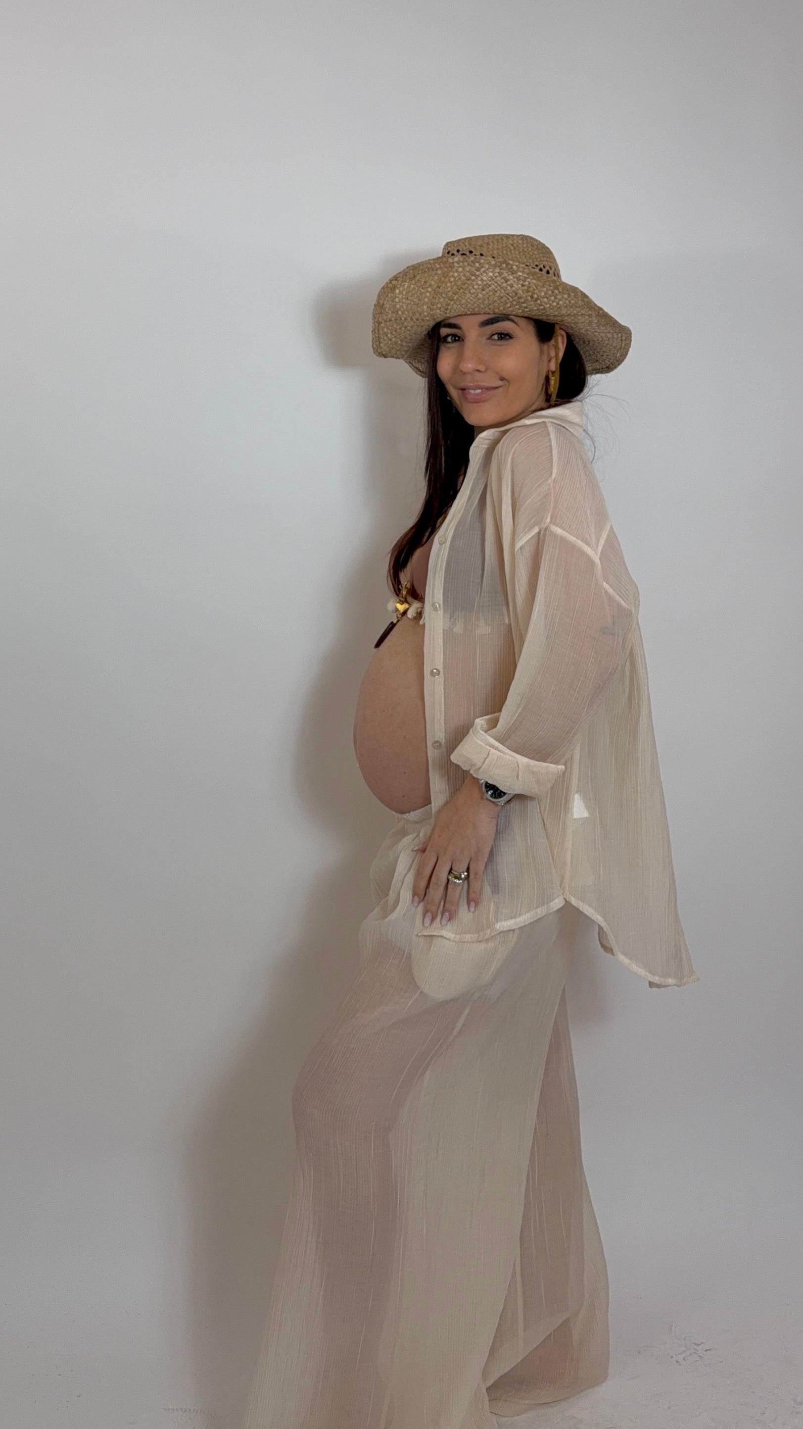 Set Chiffon Boho-Chic Burro