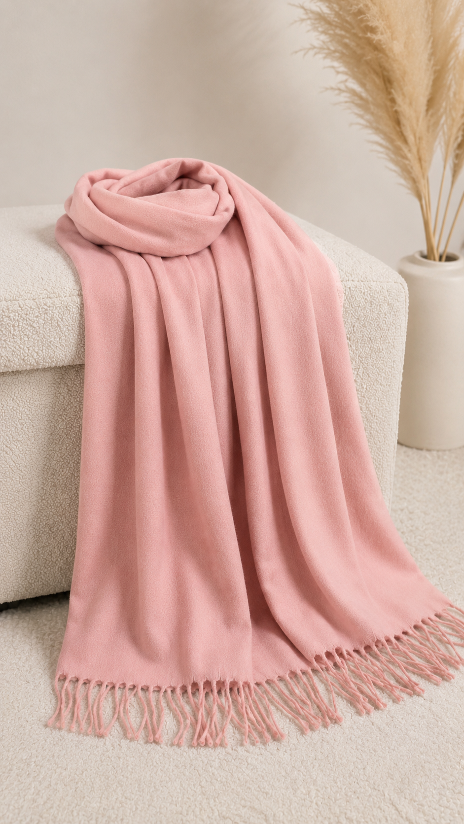 Sciarpa Basic Pink Soft